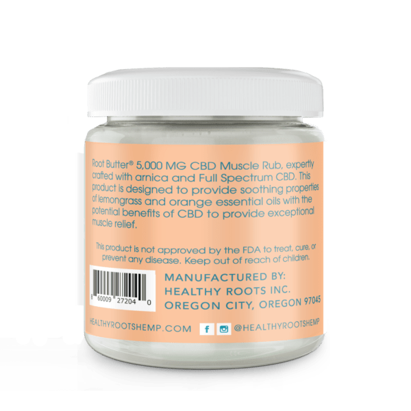 Root Butter® CBD Muscle Rub - 5000 MG - Image 2